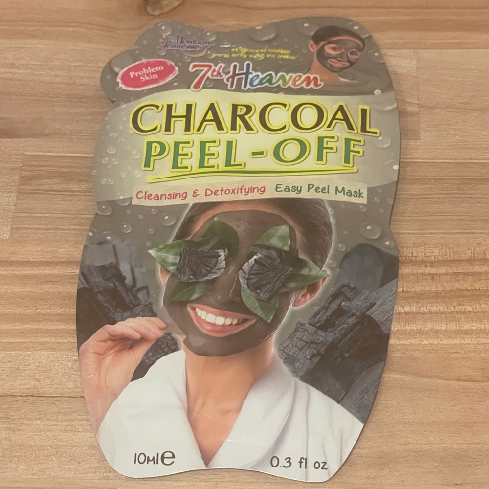 Charcoal Peel-Off Mask - Black